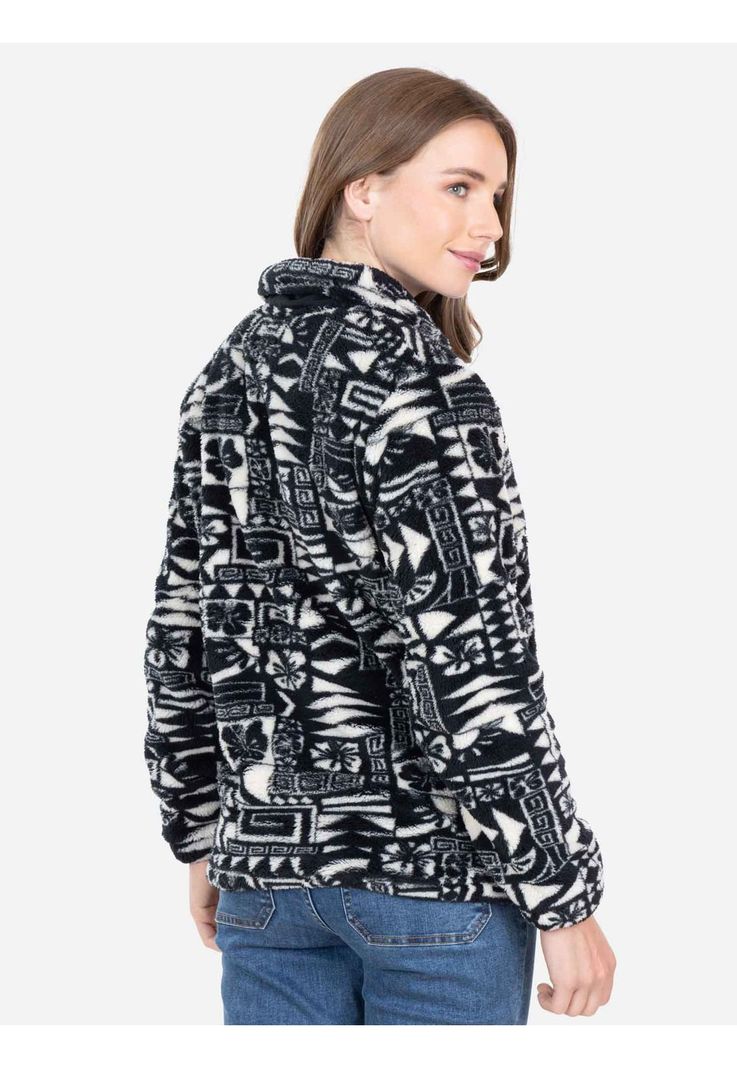 Poleron Chiporro Icefur Multicolor Mujer Rip Curl-1