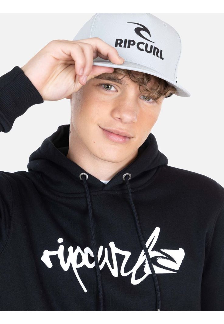Poleron Canguro Ripaya Negro Infantil Rip Curl-2