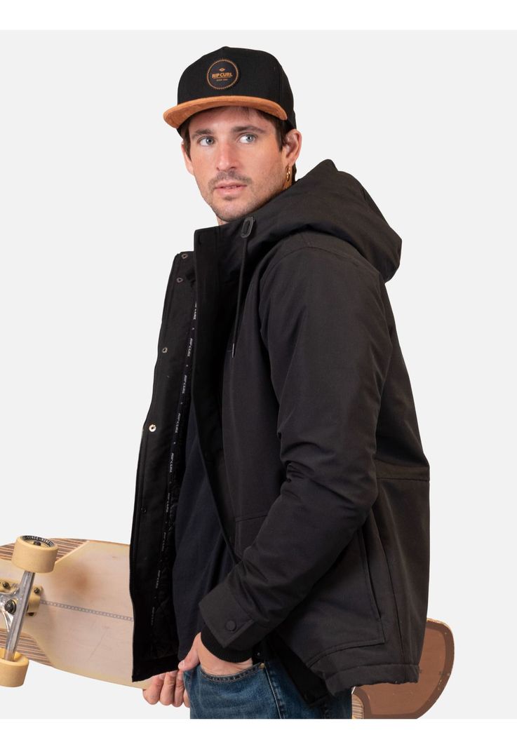 Chaqueta Surfedge Negro Hombre Rip Curl-1