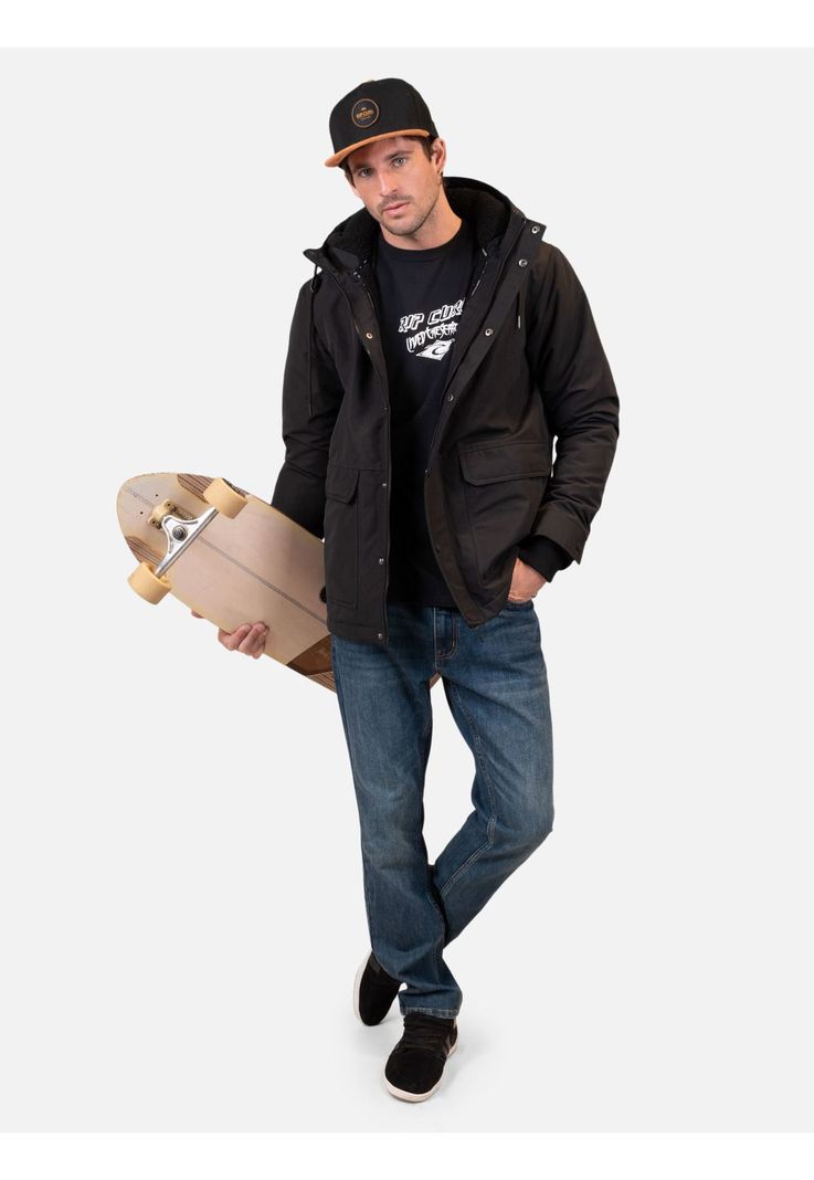 Chaqueta Surfedge Negro Hombre Rip Curl-4