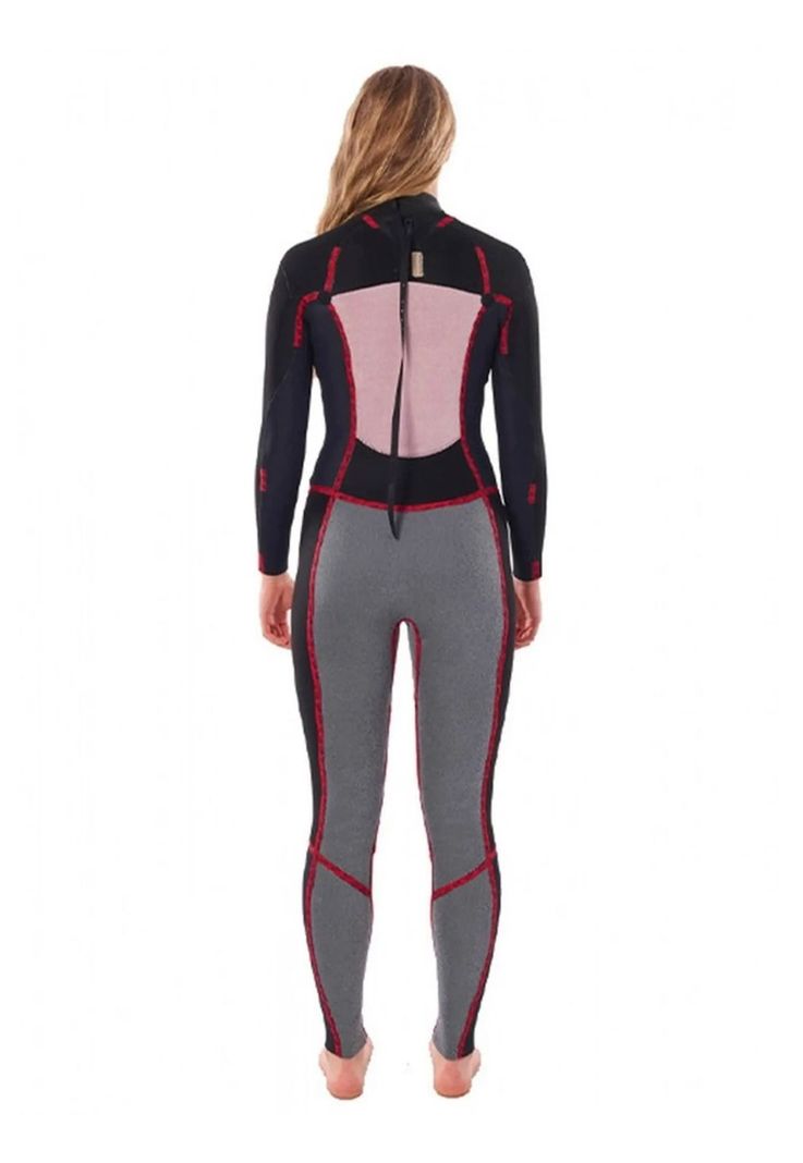 Traje de Agua WMS HEATSEEKER 43GB ZF Mujer Negro Rip Curl-2