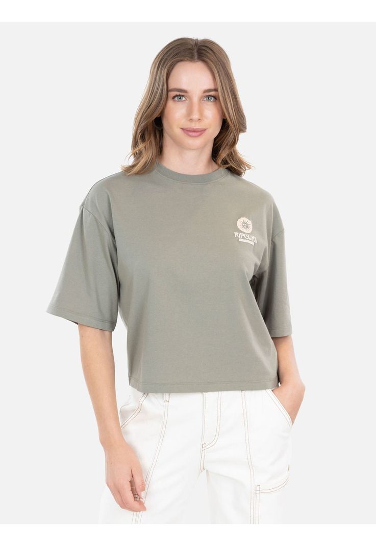 Polera MC Guai Verde Mujer Rip Curl-0
