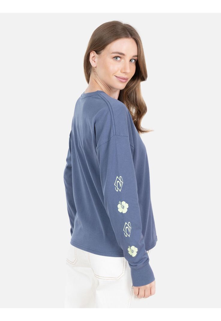 Polera ML Rena Celeste Mujer Rip Curl-1