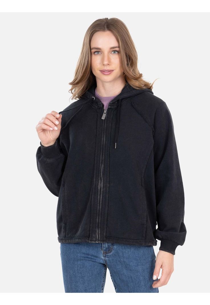 Poleron FZ Mai Full Zip Negro Mujer Rip Curl-0