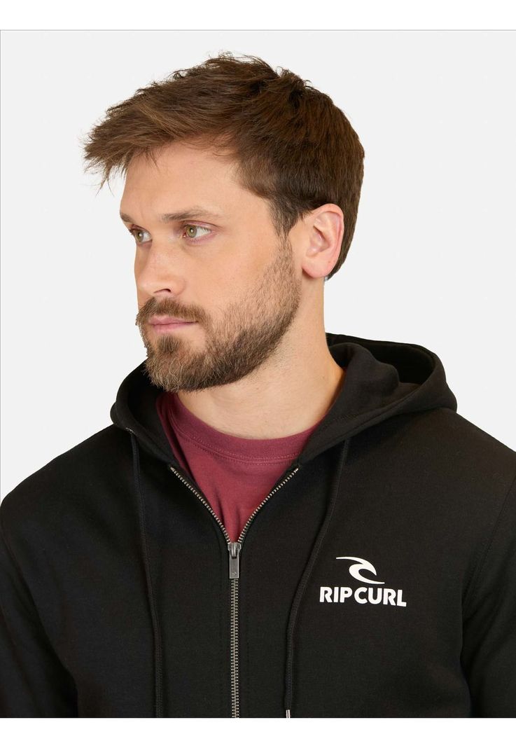 Poleron FZ Rc Classic Search Negro Hombre Rip Curl-1