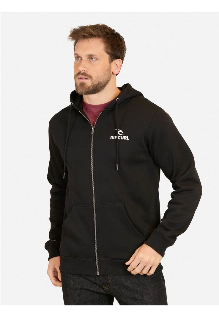 Poleron FZ Rc Classic Search Negro Hombre Rip Curl-3