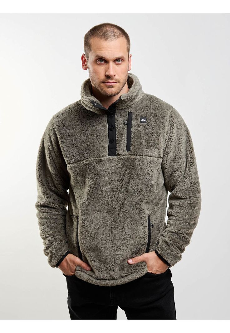 Poleron Chiporro Crest Verde Hombre Rip Curl