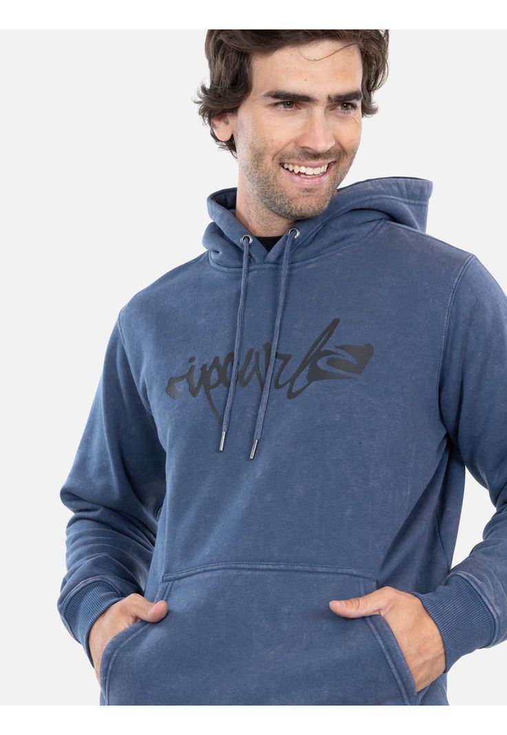 Poleron Canguro Beachx Azul Hombre Rip Curl-2