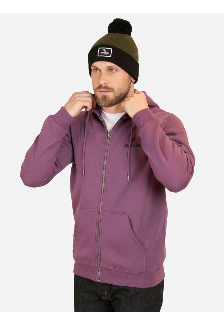 Poleron FZ Rc Classic Search Burdeo Hombre Rip Curl-3
