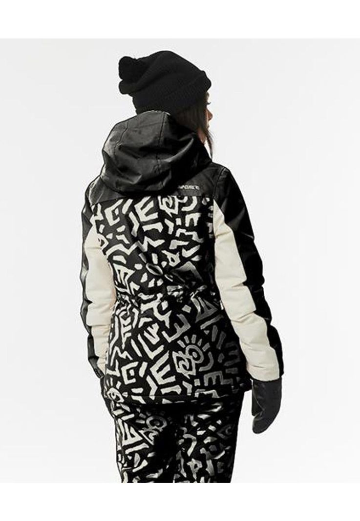 Parka Snow Tidalr Negro Mujer Rip Curl-1