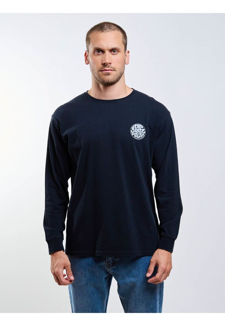 Polera ML Storm Negro Hombre Rip Curl S