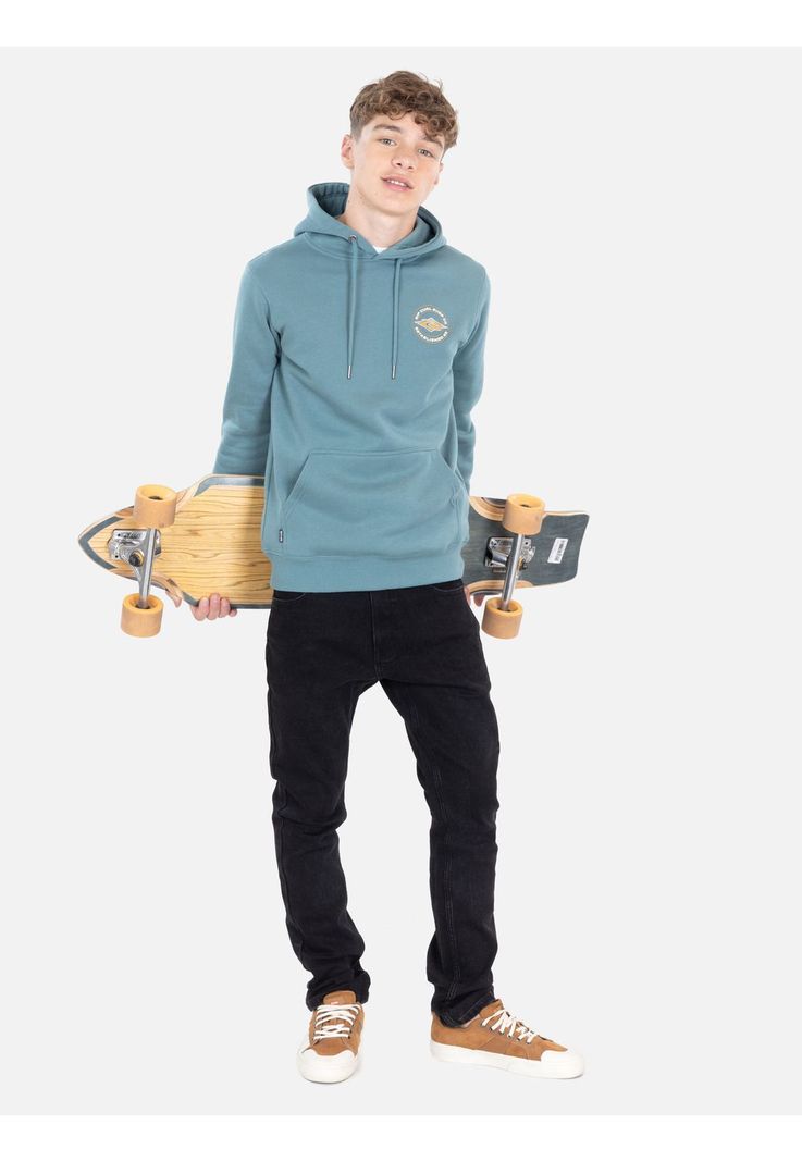 Poleron Canguro Swellon Celeste Infantil Rip Curl-3
