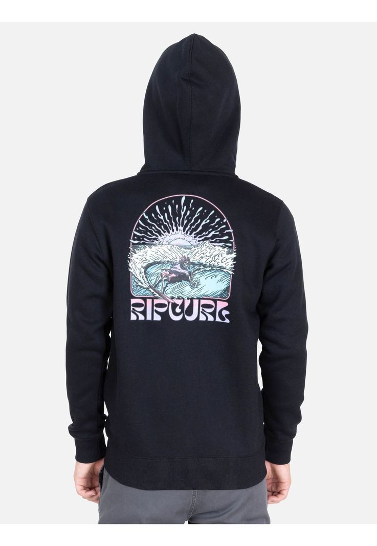 Poleron FZ Zurfia Negro Infantil Rip Curl-1