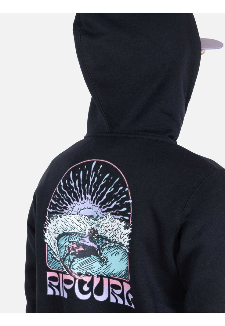 Poleron FZ Zurfia Negro Infantil Rip Curl-2