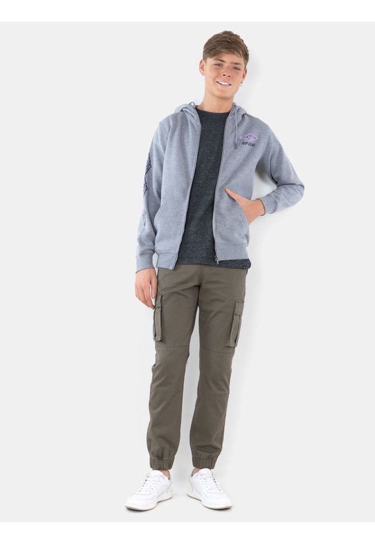 Poleron FZ Makani Gris Infantil Rip Curl-3