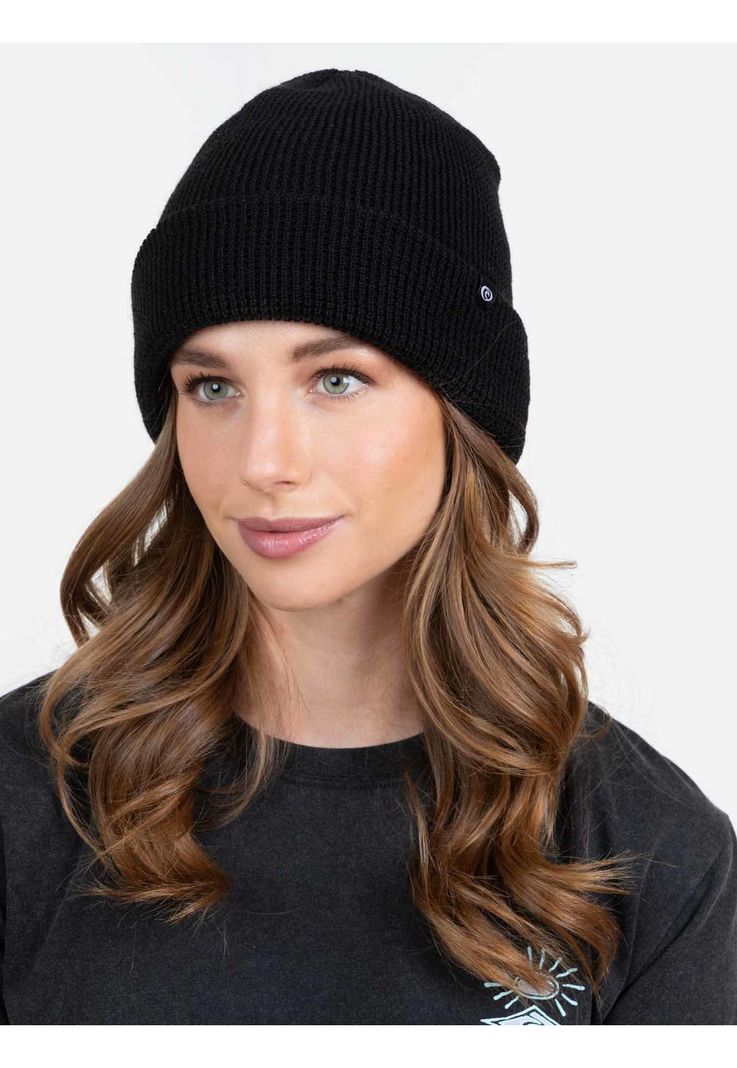 Gorro Rush Negro Mujer Rip Curl-1