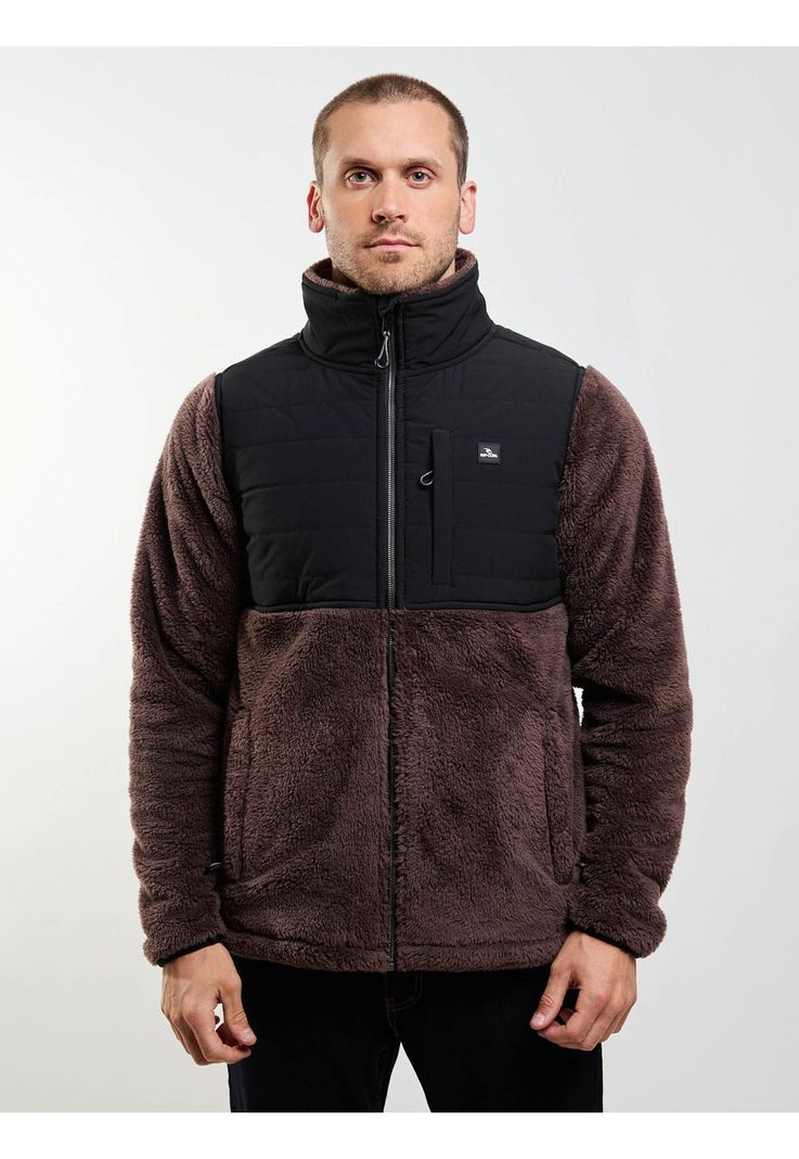 Poleron Chiporro Mareal Cafe Hombre Rip Curl S