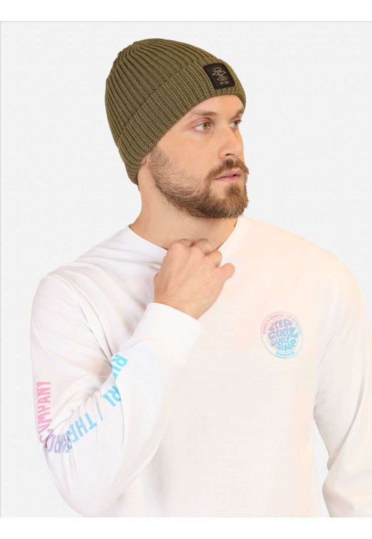 Polera ML SurgeR Blanco Hombre Rip Curl-1