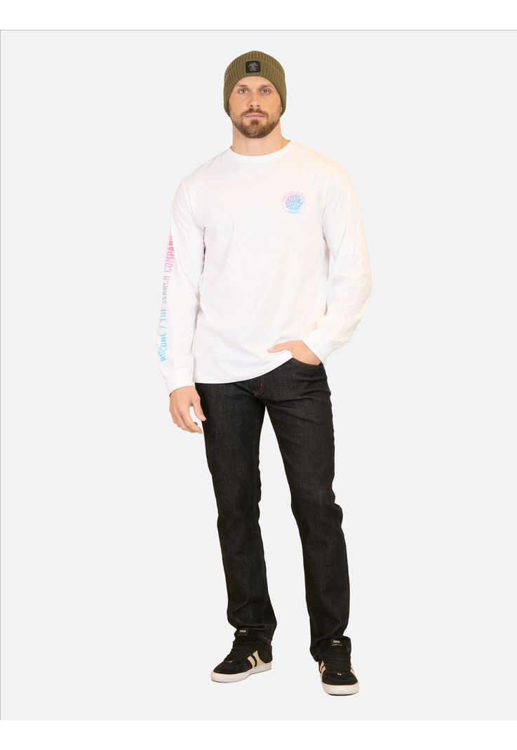 Polera ML SurgeR Blanco Hombre Rip Curl-2