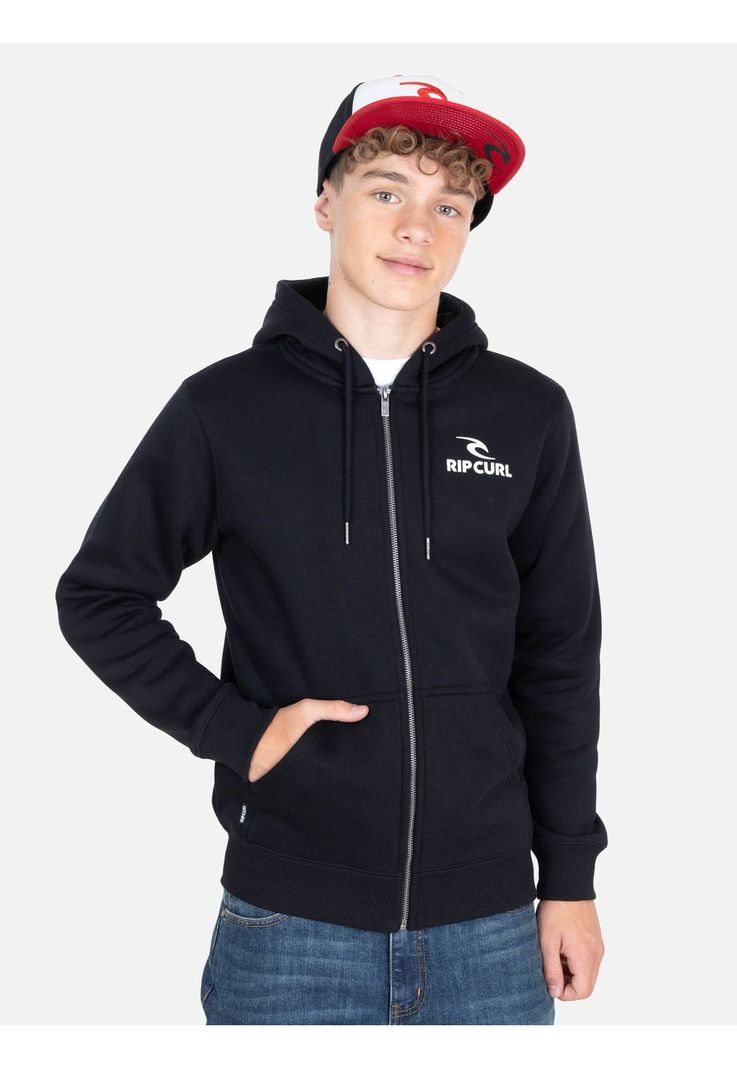 Poleron FZ Tidalon Negro Infantil Rip Curl-0