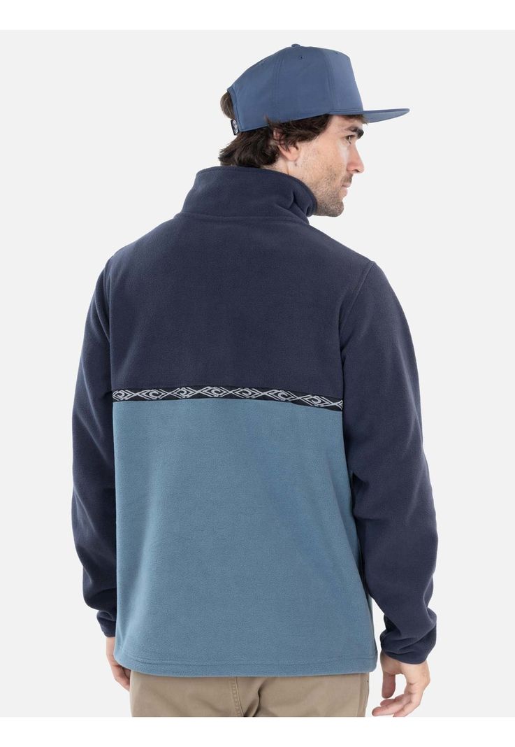 Poleron Micropolar Kahi Rc Azul Hombre Rip Curl-1