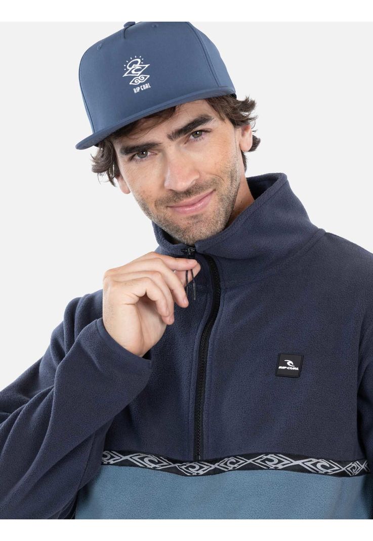 Poleron Micropolar Kahi Rc Azul Hombre Rip Curl-2