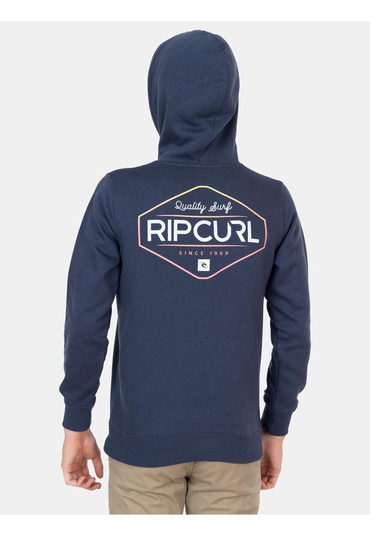 Poleron Canguro Dinamic Azul Infantil Rip Curl-2