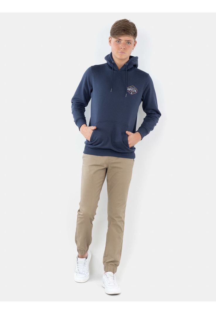 Poleron Canguro Dinamic Azul Infantil Rip Curl-3