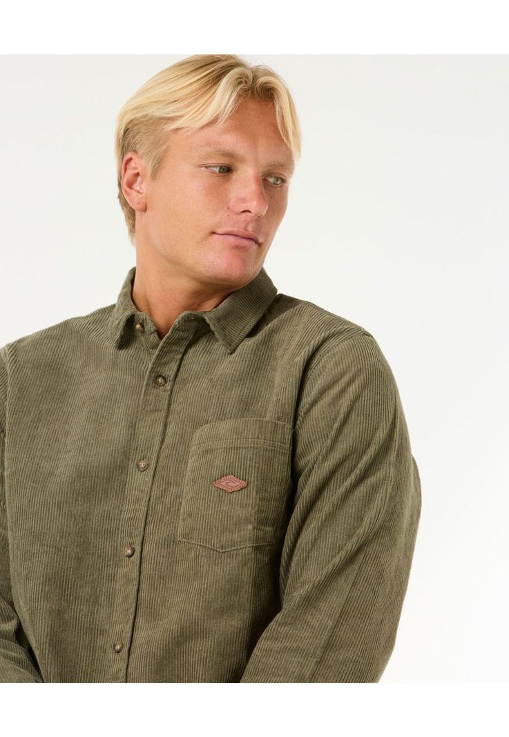 Camisa Shore Verde Hombre Rip Curl-1