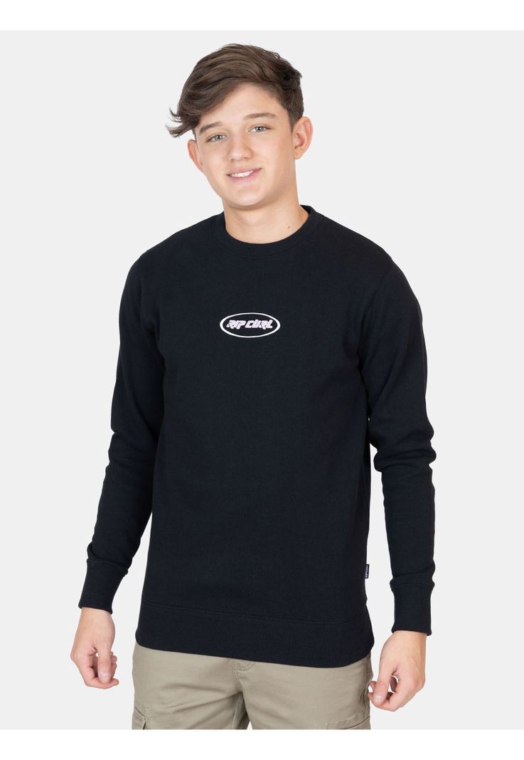 Poleron CR Dive Negro Infantil Rip Curl 10