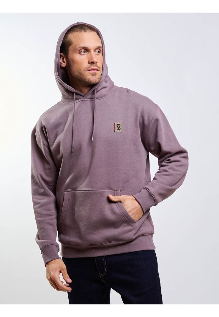 Poleron Canguro Instinto Café Hombre Rip Curl