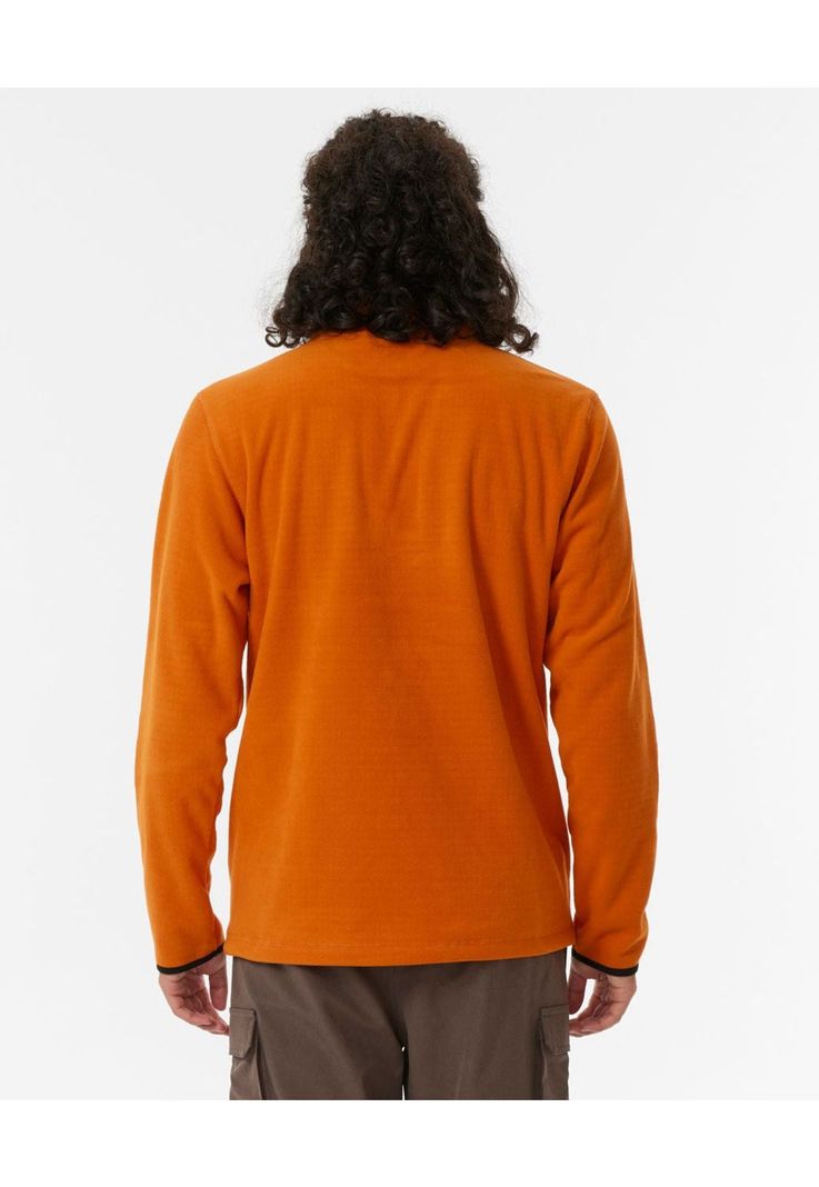 Poleron Micropolar Search Fleece Crew Naranjo Hombre Rip Curl-2