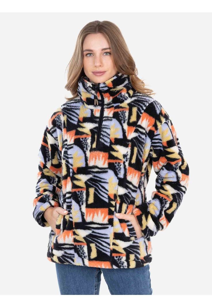 Poleron Chiporro Daffodil Hill Multicolor Mujer Rip Curl-0
