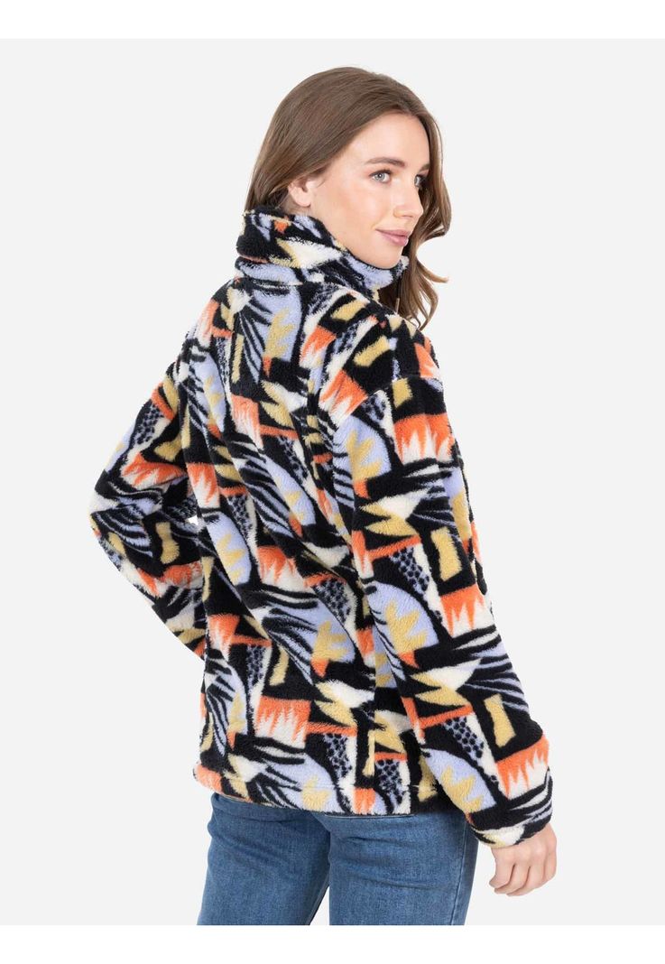 Poleron Chiporro Daffodil Hill Multicolor Mujer Rip Curl-1