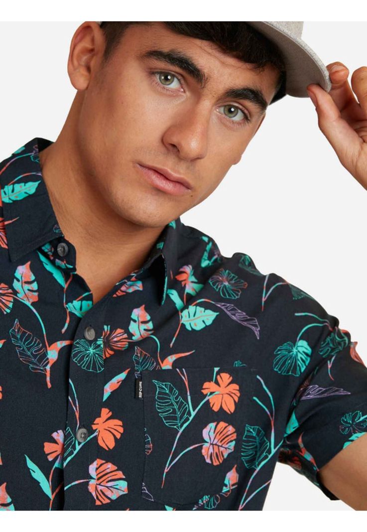 Camisa M/C Multicolor Hombre Ripcurl-2