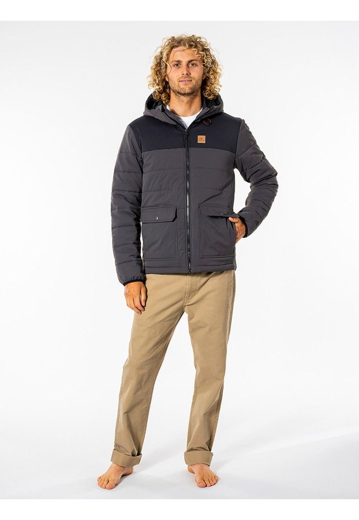 Parka Anti Series Ridge Negro Hombre Rip Curl-2