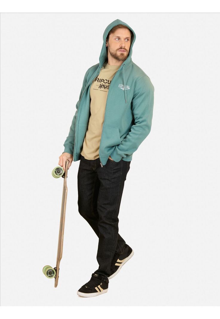 Poleron FZ Maxwave Azul Hombre Rip Curl-3