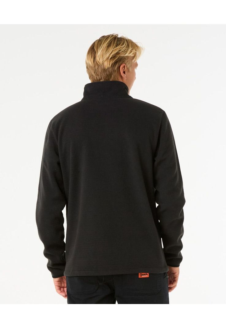 Poleron Micropolar Search Fleece Crew Negro Hombre Rip Curl-2