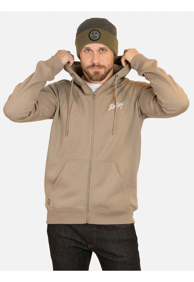 Poleron FZ Curlxtreme Café Hombre Rip Curl-0