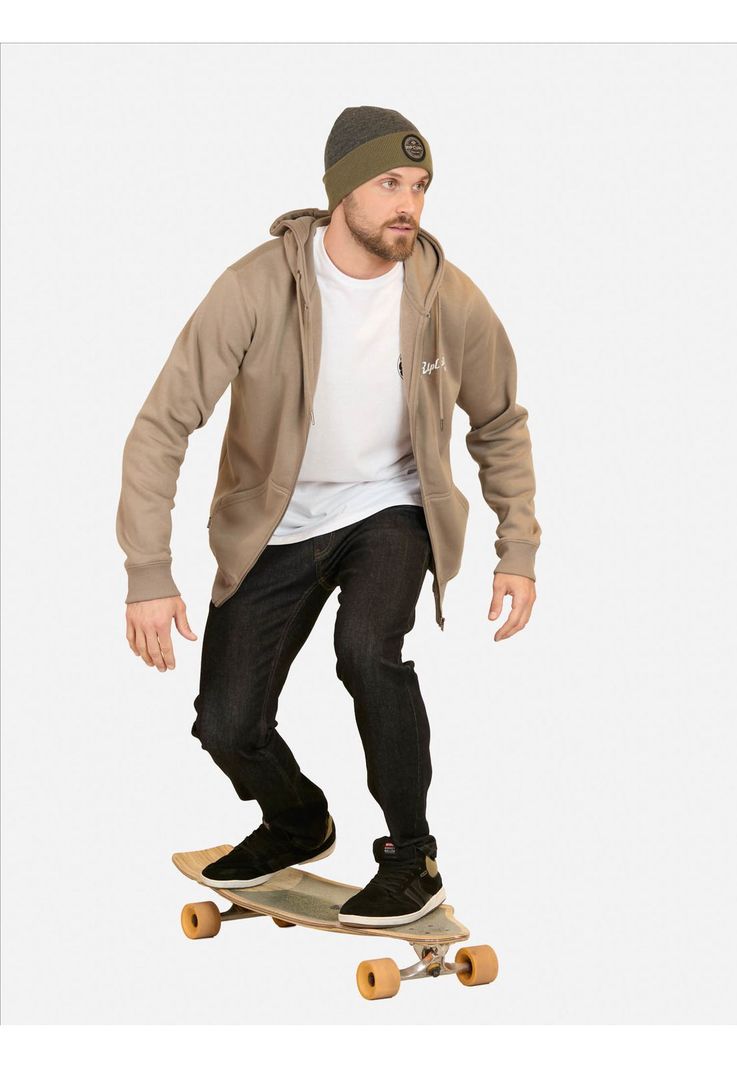 Poleron FZ Curlxtreme Café Hombre Rip Curl-3