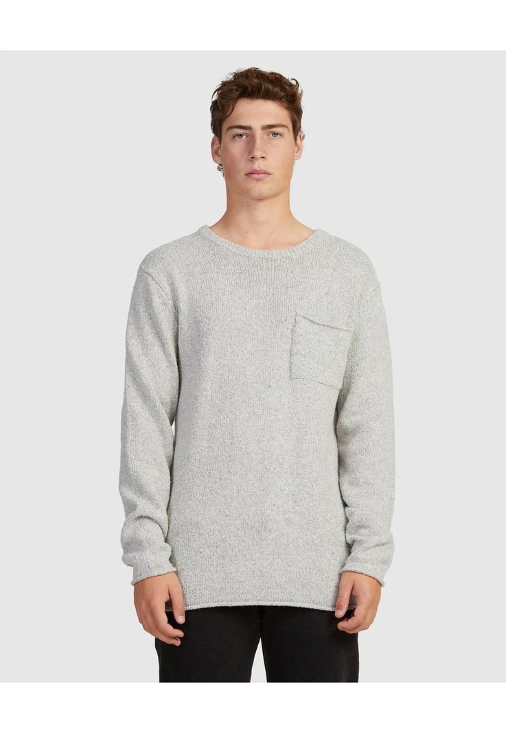 Sweater Neps Crew Gris Hombre Rip Curl-0