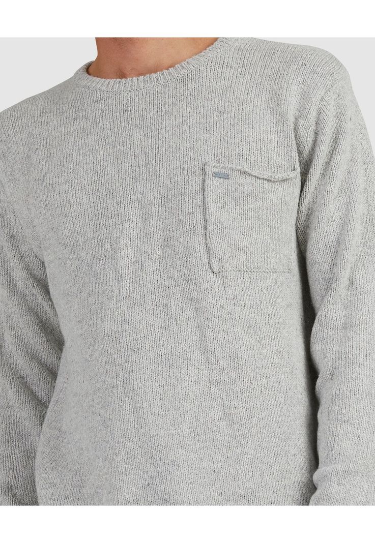 Sweater Neps Crew Gris Hombre Rip Curl-3