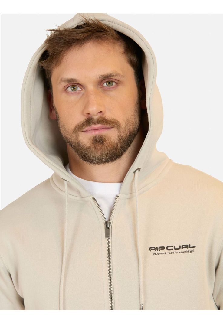 Poleron FZ Rc Photography Surf Gris Hombre Rip Curl-2