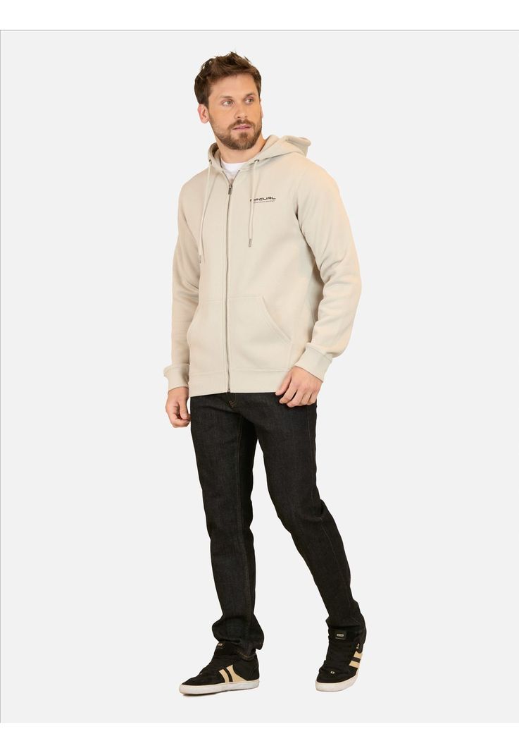 Poleron FZ Rc Photography Surf Gris Hombre Rip Curl-3