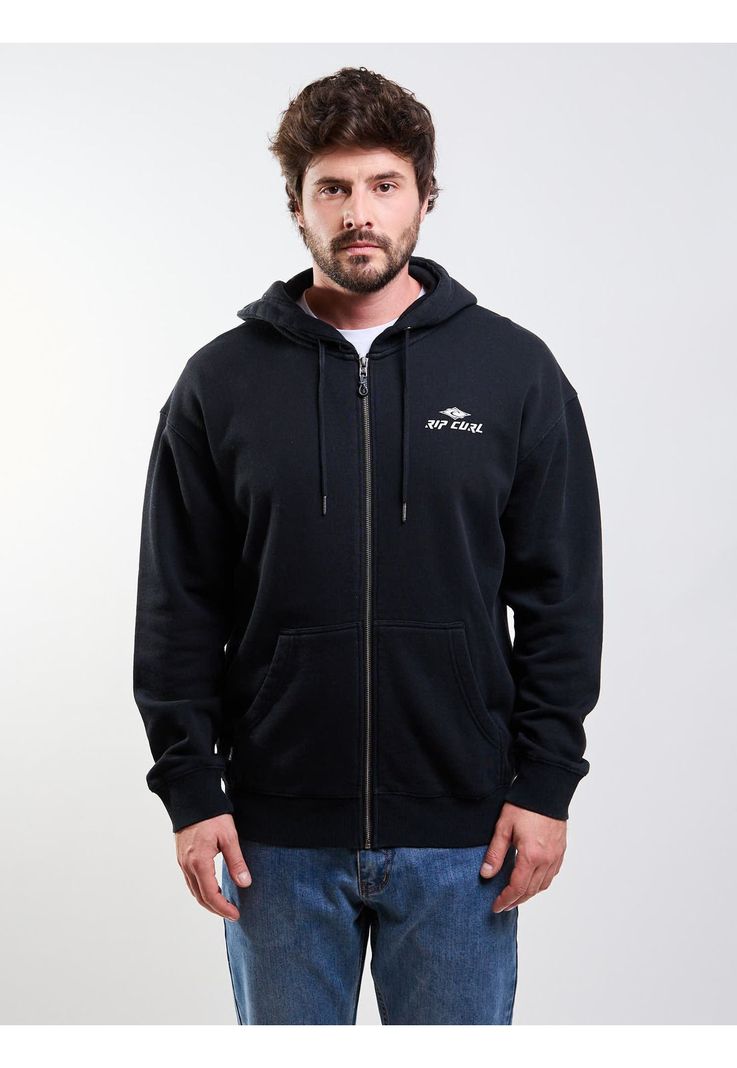 Poleron FZ Prisma Negro Hombre Rip Curl