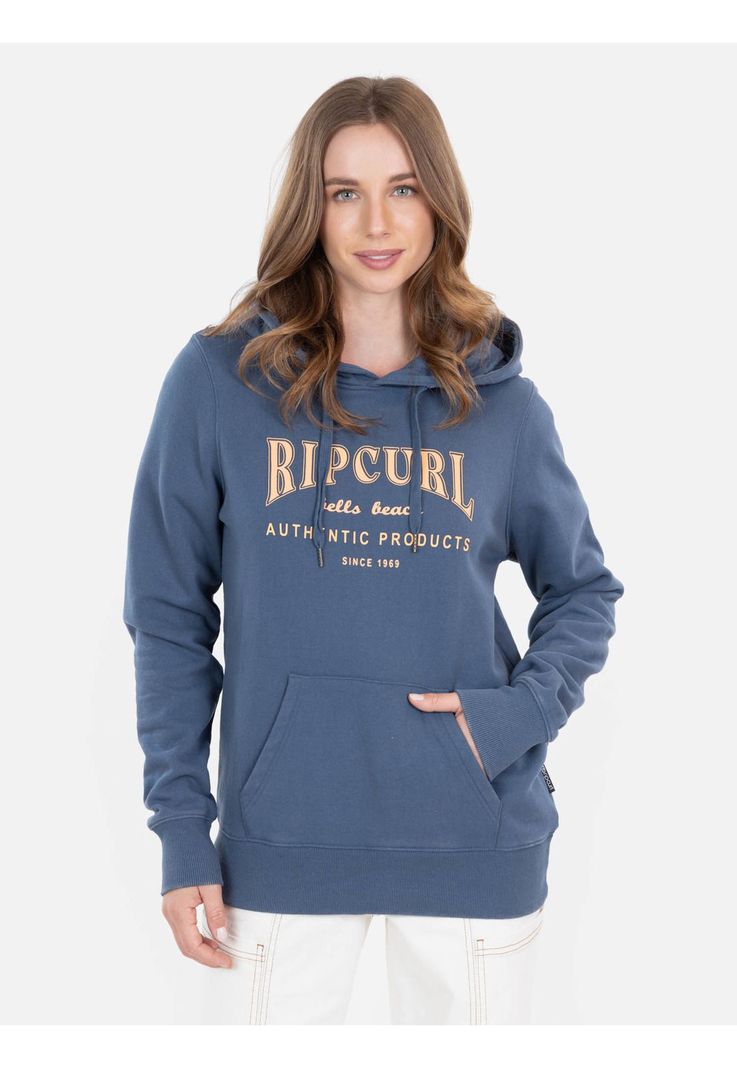 Poleron Canguro Authentic Azul Mujer Rip Curl-0