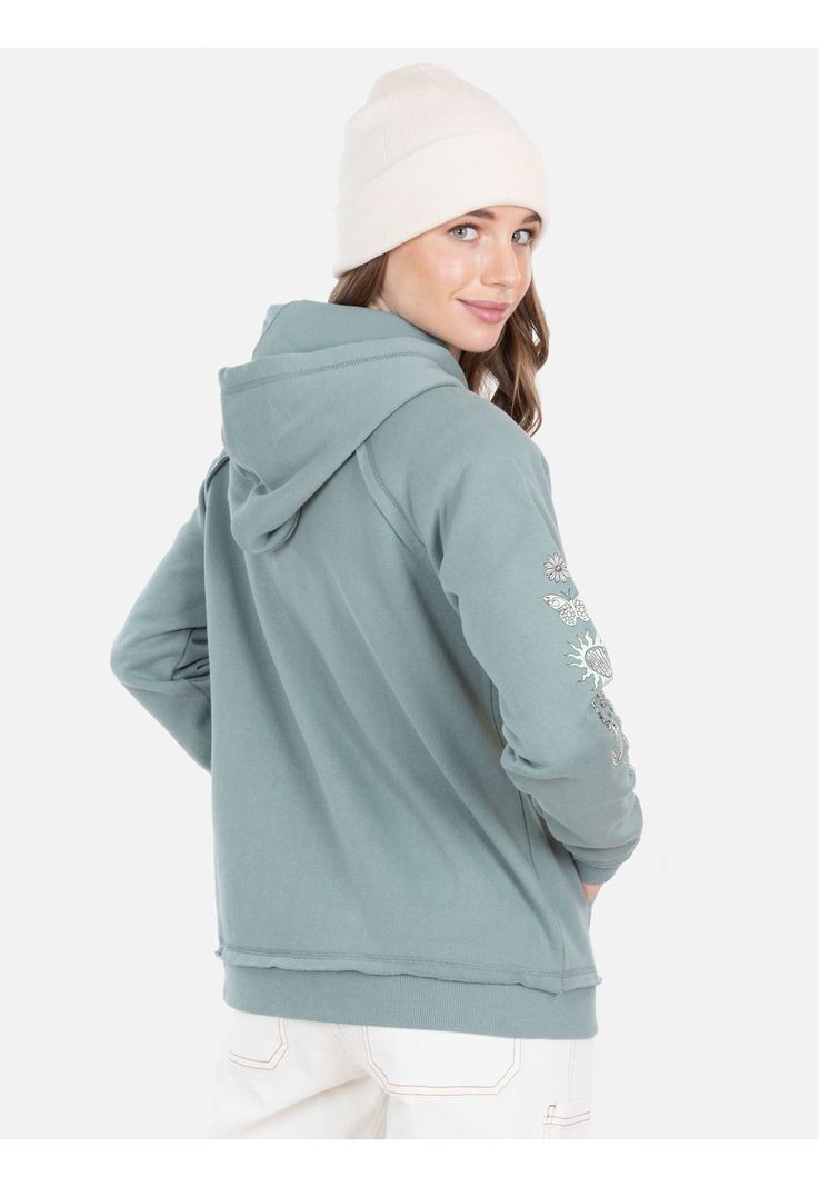 Poleron FZ Suny Day Full Zip Olivo Mujer Rip Curl-1