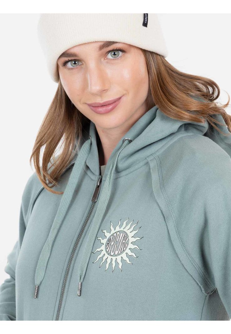 Poleron FZ Suny Day Full Zip Olivo Mujer Rip Curl-2