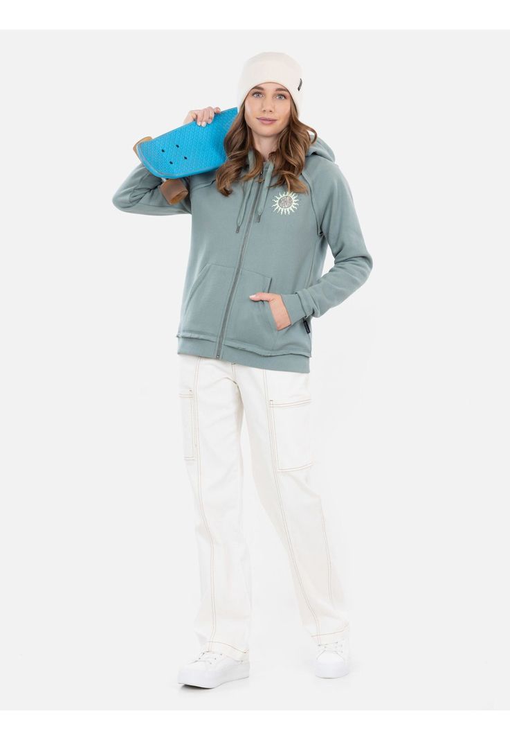 Poleron FZ Suny Day Full Zip Olivo Mujer Rip Curl-3