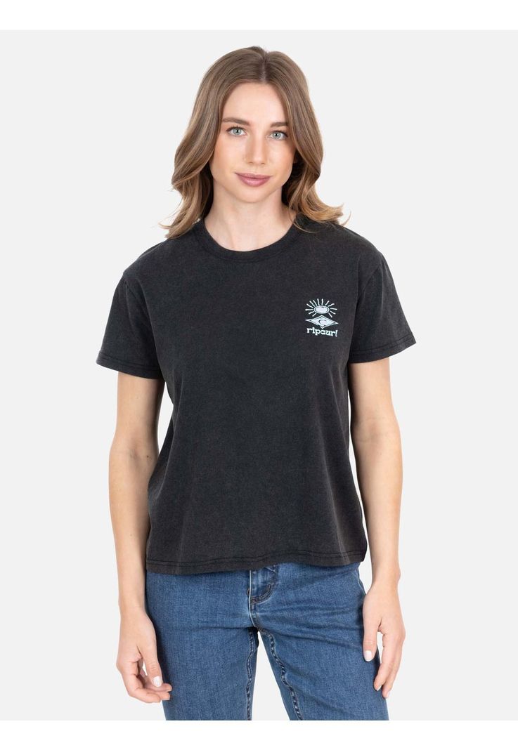 Polera MC Jajalu Negro Mujer Rip Curl-0